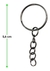 Argolla 24Mm Negra Bag Por 100 Unidades - ikoshopmayorista
