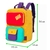 Mochila Himawari 8029 Repelente Al Agua Colorida Divertida Por Unidad - comprar online