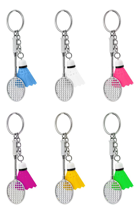 Llaveros Badminton Bag Por 12 Unidades