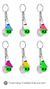 Llaveros Badminton Bag Por 12 Unidades - ikoshopmayorista