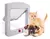 Porta Pet Door Para Cães E Gatos Ate 7kg Com Trava 4 Funçoes Cor:Branco (STO29 - comprar online