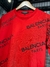 Camiseta balenciaga Full Letreiro VERMELHO - Luxo Masculino - Site Oficial