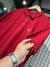 Camiseta Gola polo Calvin Klein Re Issue vermelha na internet