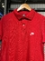 Camiseta Gola Polo Nike Basic vermelha c/branco - Luxo Masculino - Site Oficial