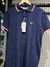 Camiseta Gola polo Lacoste Contrastante azul marinho - loja online