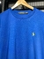 Camiseta Ralph Lauren azul c/ amarelo Basic - Luxo Masculino - Site Oficial