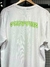Camiseta Louis Vuitton com Grafismo 1854 branca com verde - loja online