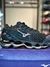Mizuno wave Prophecy 9 preto c/dourado na internet