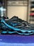 Mizuno wave Prophecy 6 preto c/azul na internet