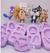 Molde Combo Looney Tunes 7 moldes 8 personagens.