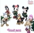 Molde Turma do Mickey Combo 3 Moldes - comprar online