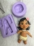 Molde silicone Moana Baby 13 cm