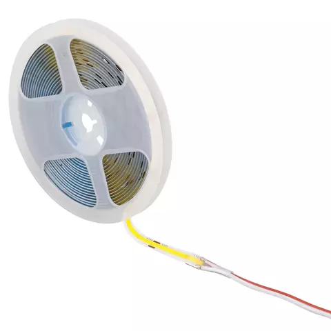 Fita cob Led Detail 12V 9W IP20 Branco Neutro 2700k 5 Metros Gaya