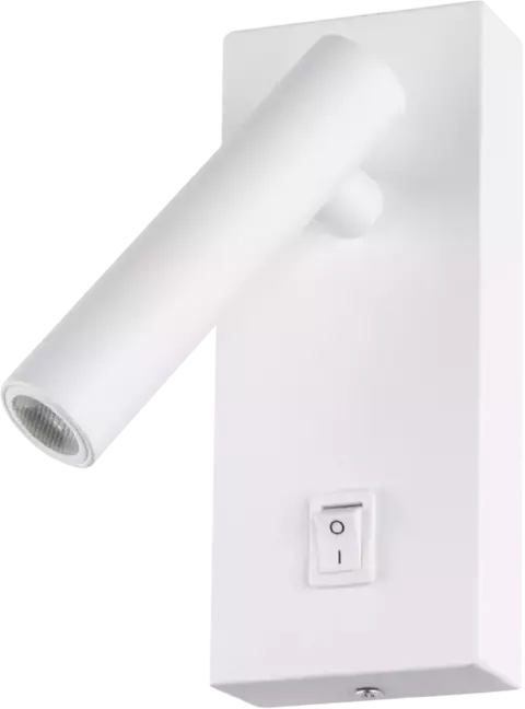 Luminária Arandela Leya Branca Ip20 3000k 2w Bivolt Gaya Cor:3000K Branco Quente