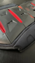 Espaldera Forma Akira 6 Clm Smart Negro/rojo - Motosports