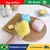 Esponja De Silicone Para Banho Com Dispenser Shampoo Sabonete Escova Cr