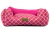 Cama Quadrada para Cachorro ou Gato Luppet Luxo Rosa Geométrico (LP8021-02)