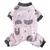 Cão pijamas inverno roupas para cães impressão quente macacão casaco para cães pequenos filhote de cachorro gato chihuahua pomeranian roupas macacões - Kasa Konforto | Sua casa todo dia.