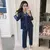 Pijamas de seda plus size feminino sólido bonito pijamas para mulher verão - Kasa Konforto | Sua casa todo dia.
