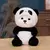 Imagem do Adorável urso branco de pelúcia brinquedo