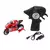 Motocicleta RC Elétrica de Corrida – Controle Remoto, Alta Velocidade e Estilo Nitro
