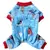 Imagem do Cão pijamas inverno roupas para cães impressão quente macacão casaco para cães pequenos filhote de cachorro gato chihuahua pomeranian roupas macacões