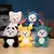 Adorável urso branco de pelúcia brinquedo - loja online