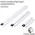 Luz do armário led sensor de movimento luz noturna fina usb iluminado qua