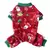 Cão pijamas inverno roupas para cães impressão quente macacão casaco para cães pequenos filhote de cachorro gato chihuahua pomeranian roupas macacões na internet