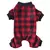 Cão pijamas inverno roupas para cães impressão quente macacão casaco para cães pequenos filhote de cachorro gato chihuahua pomeranian roupas macacões - Kasa Konforto | Sua casa todo dia.