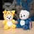 Adorável urso branco de pelúcia brinquedo - comprar online