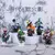 Imagem do 6 pçs/set Anime Naruto Xadrez Versão Kakashi Shikamaru Sasuke Manga Estatueta