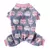 Cão pijamas inverno roupas para cães impressão quente macacão casaco para cães pequenos filhote de cachorro gato chihuahua pomeranian roupas macacões