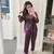 Pijamas de seda plus size feminino sólido bonito pijamas para mulher verão - loja online
