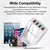 Carregador Rápido USB com 4 Portas – 3A, Quick Charge 3.0, Adaptador para Celular e Dispositivos - loja online
