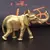 Figurinhas de Elefante Miniatura em Bronze Antigo, Chá Pet, Decorações De Orn na internet