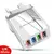 Carregador Rápido USB com 4 Portas – 3A, Quick Charge 3.0, Adaptador para Celular e Dispositivos - loja online