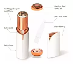 3x1 - Depilador Cejas + Depilador Vello Facial + Rizador Pestañas