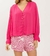 Camisa Manga Longa em Crepe com Decote V - comprar online