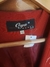 Blazer Feminino Vermelho com Bordado Elegante – Modelo Aberto e Caimento Solto - Garimpo Urbano
