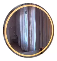 Imagem do Espelho Redondo Com Luz De Led 60cm Touch Screen