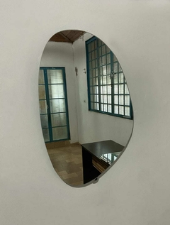 Espelho Orgânico Decorativo 42x60 Iluminado Com Led Oculto - comprar online