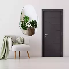 Espelho Orgânico Decorativo 70x50 Com Led Oculto - comprar online