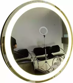 Imagem do Espelho Redondo Com Luz De Led 50cm Touch Screen