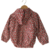 Chaqueta niña con diseño floral en tonos rojos - Tique