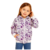 Chaqueta niña con estampado floral