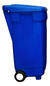 Imagen de RECIPIENTE TACHO CONTENEDOR PARA BASURA RESIDUOS 120 LTS RESISTENTE