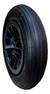 RUEDA NEUMATICA CARRETILLA LLANTA PLASTICA 3.50-8 4 TELAS - comprar online
