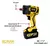 LLAVE DE IMPACTO 1/2" A BATERIA 650NM BRUSHLESS KONAN - Herramientas TNS