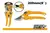 TIJERA DE PODA JARDIN INGCO 200mm 8" - comprar online